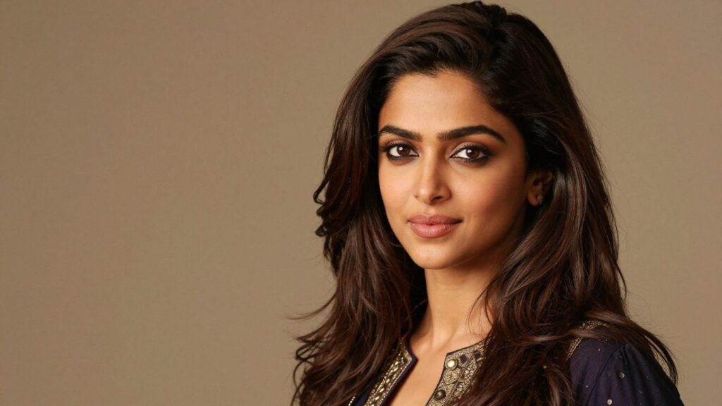 [Deepika Padukone] early career photographic portrait.