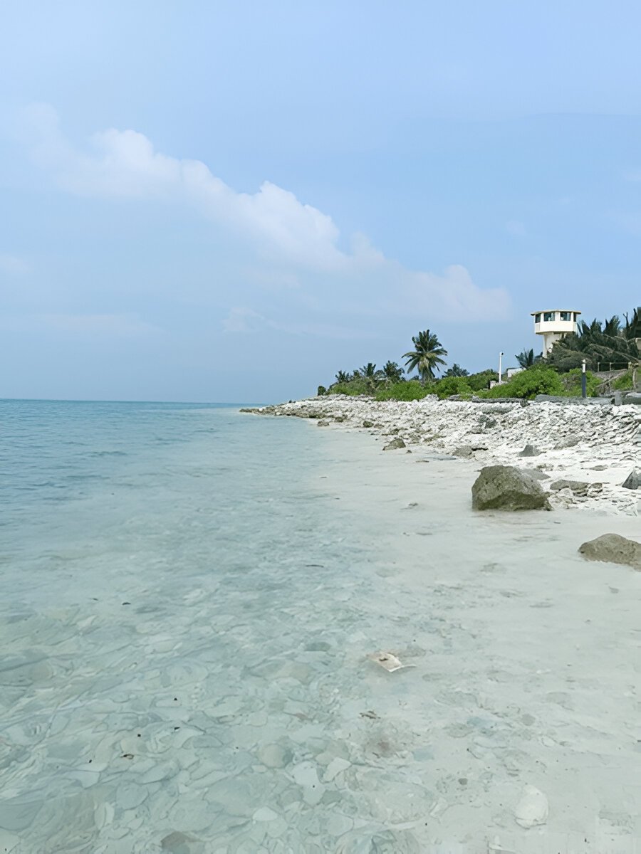 Light house andrott island lakshadweep-india