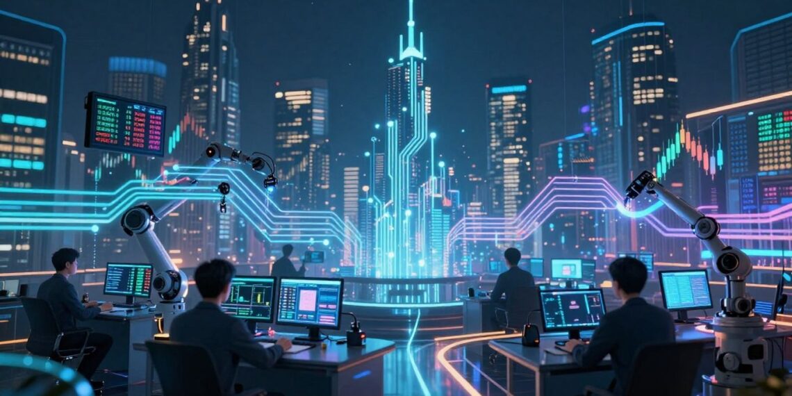 AI trading, financial markets, technology, efficiency, volatility