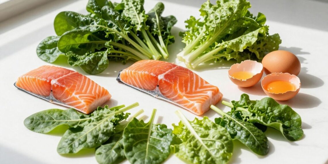 Foods rich in Vitamin B12 for energy and brainpower.