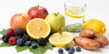 Fresh fruits and vegetables for a healthy blood sugar reset.