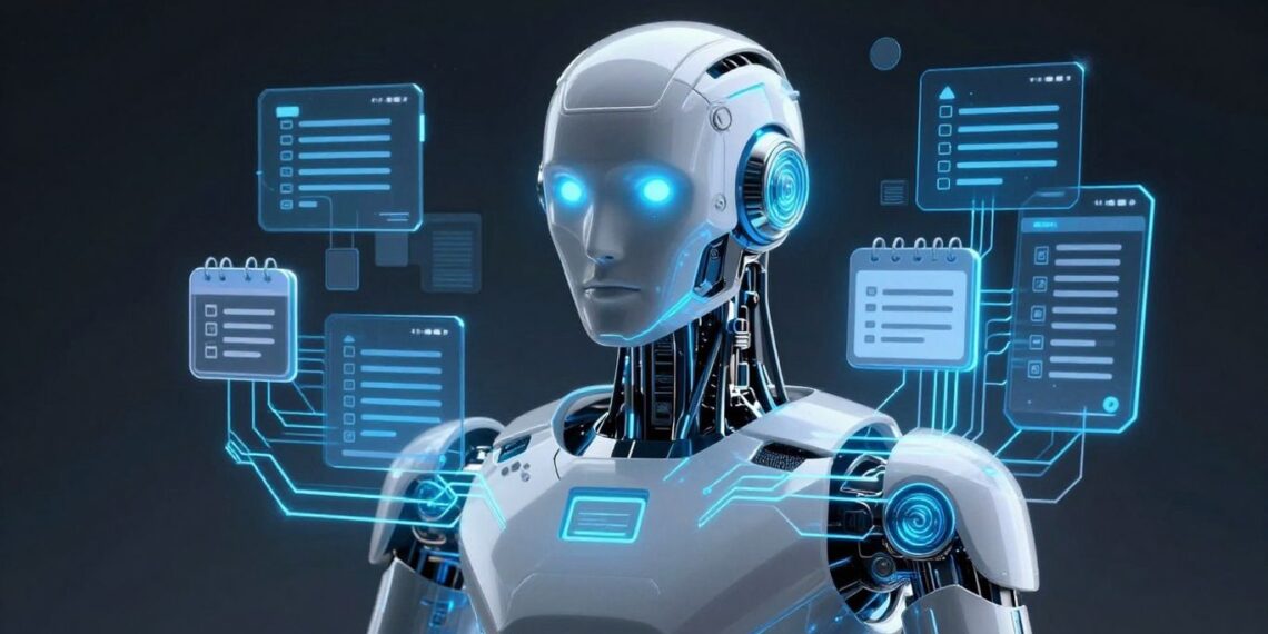 Gemini Spark AI agent interface with task icons.