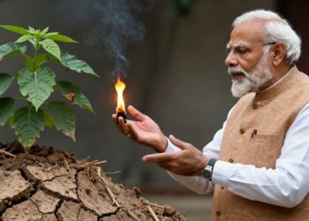PM Modi warns of global crises, urges fuel conservation.