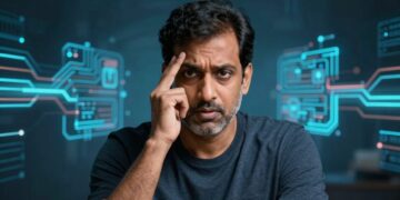 [Sridhar Vembu] looks concerned about AI's impact on self-worth.