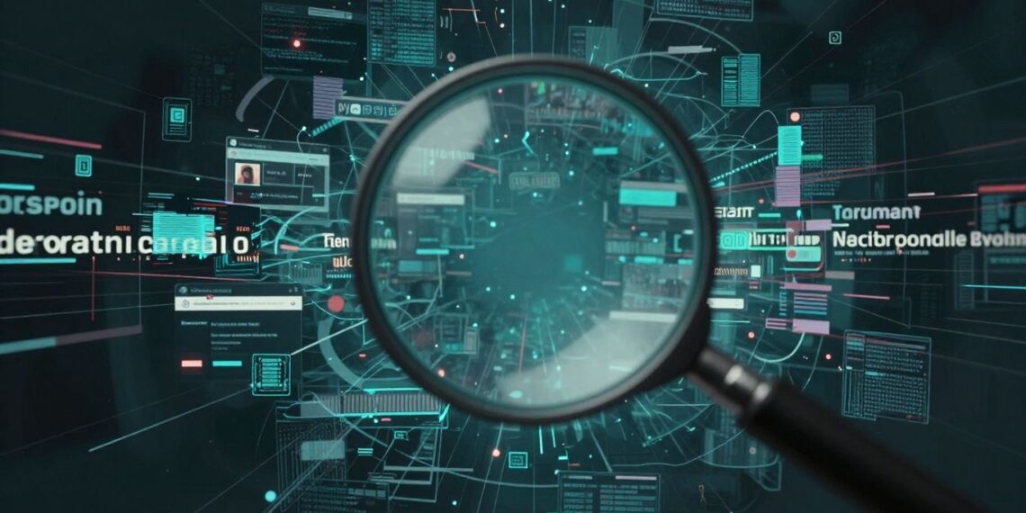 Websites disappearing from a glitching digital network
