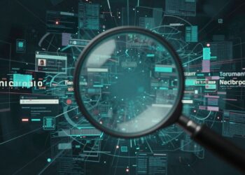 Websites disappearing from a glitching digital network
