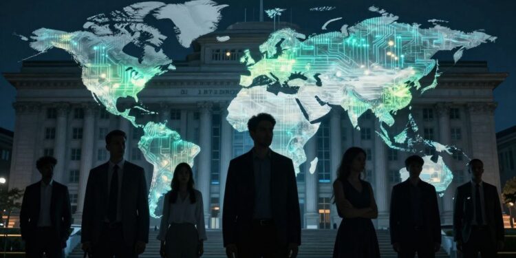 Global AI network shutdown due to US government ban.